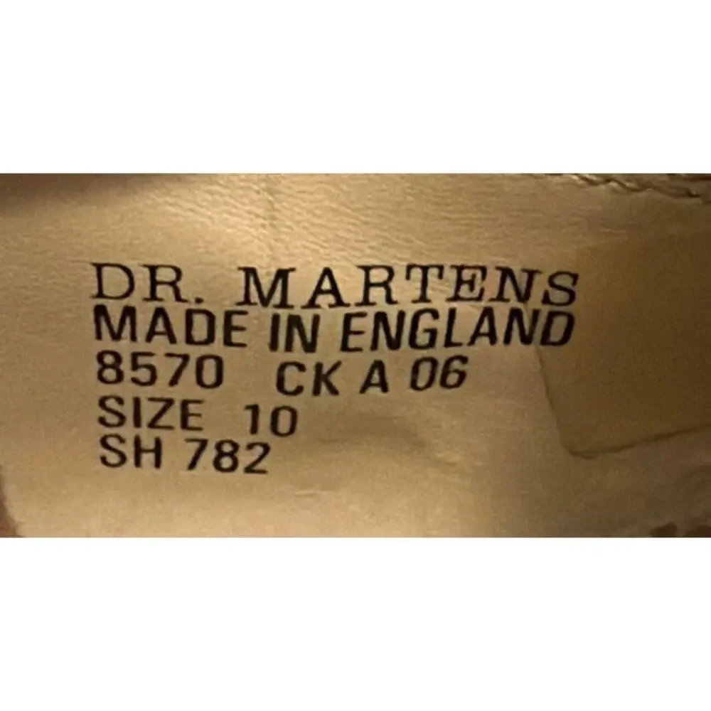 VTG Dr Martens Penton Made in England Leather Penny Loafer Size UK 10 US 11